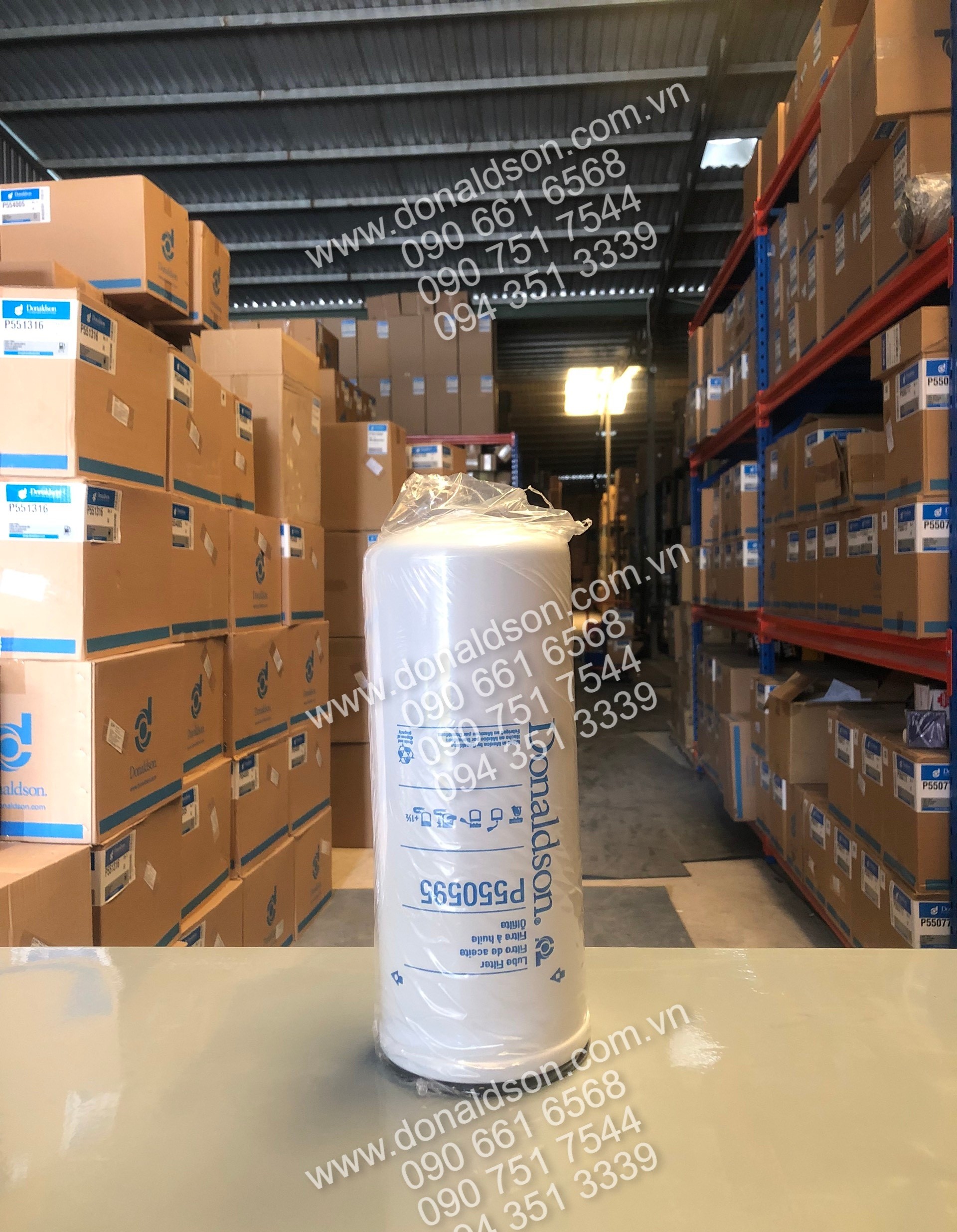 Lọc Donaldson P550595 - Đại lý lọc Donaldson tại Việt Nam