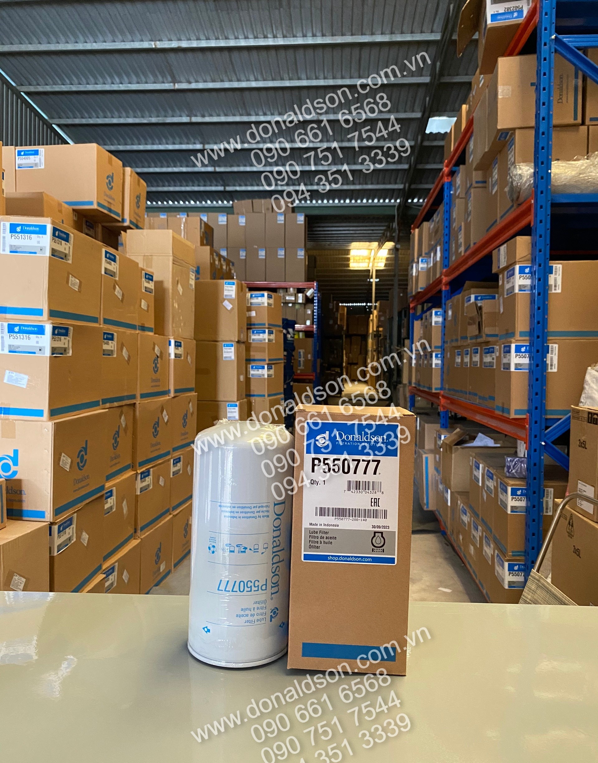 Lọc Donaldson P550777 - Đại lý lọc Donaldson tại Việt Nam